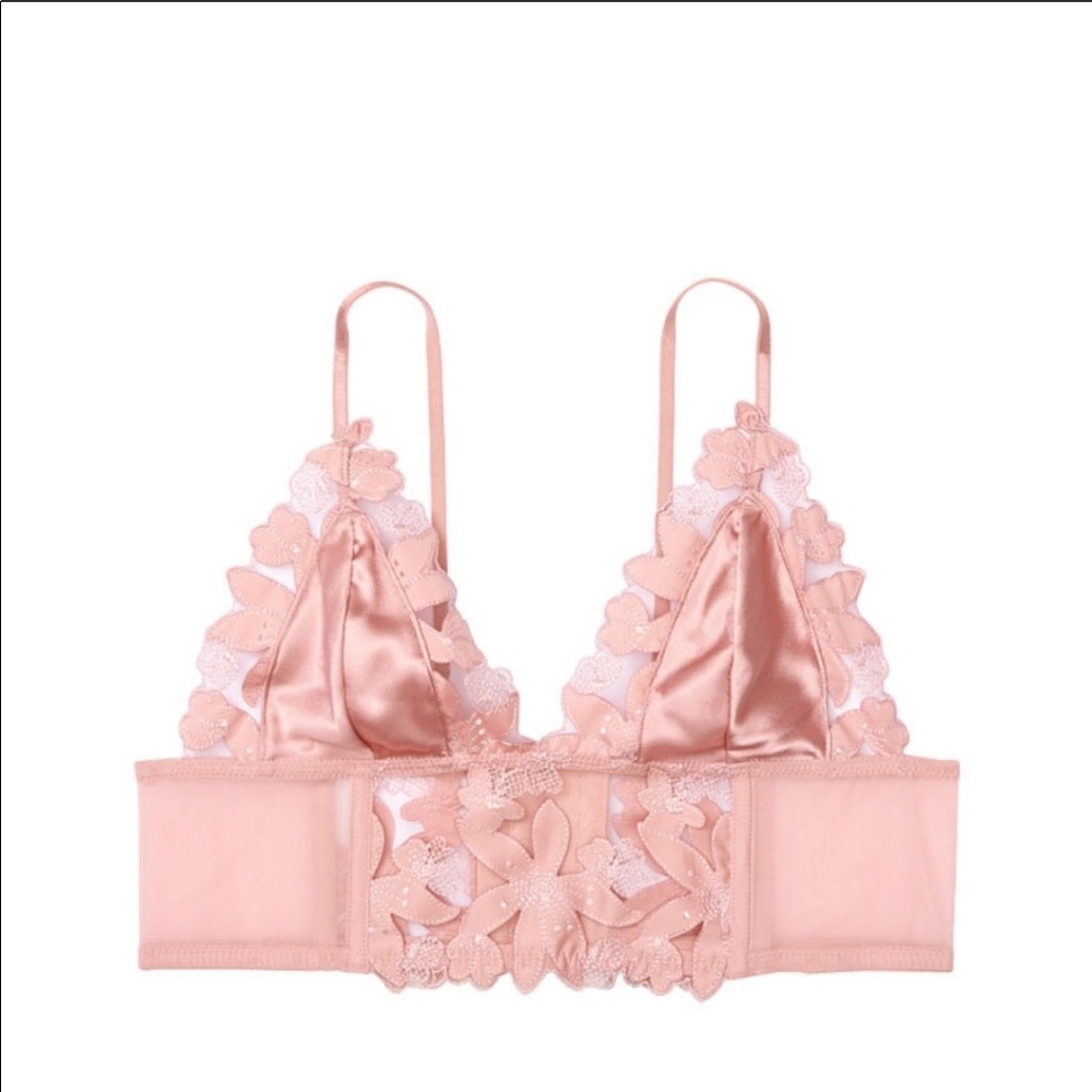 Victoria’s Secret Unlined Floral Bralette XS